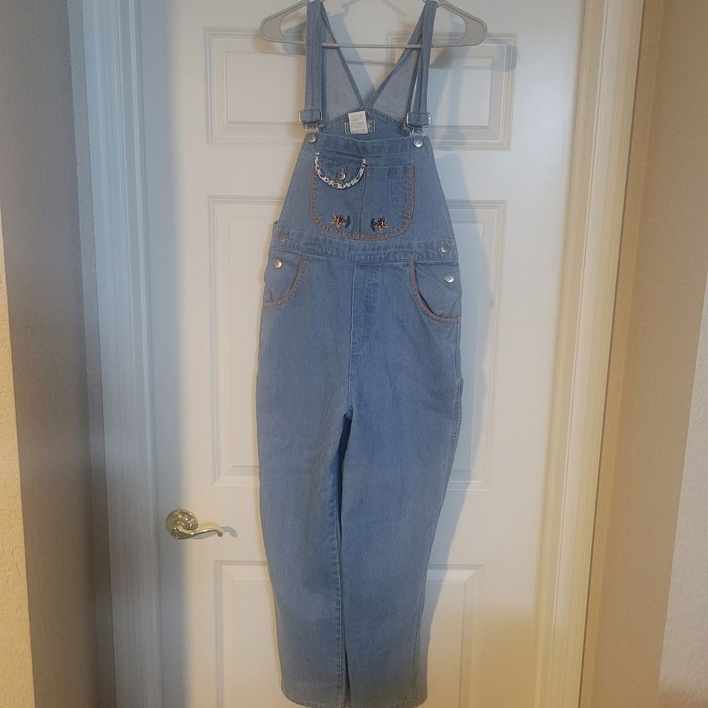 Bonjour charming Kids' Light Blue Overalls size 16